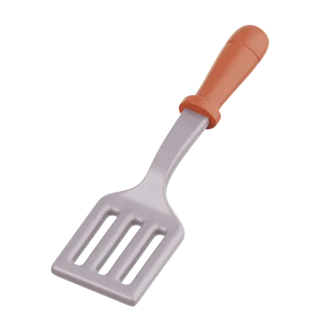 Kitchen Spatula  3D Illustration