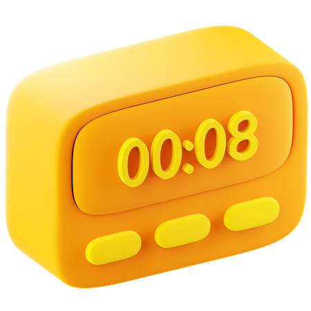 Kitchen Timer  3D Icon