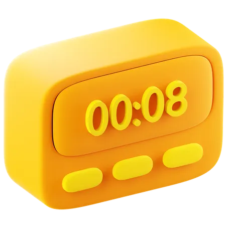 Kitchen Timer  3D Icon