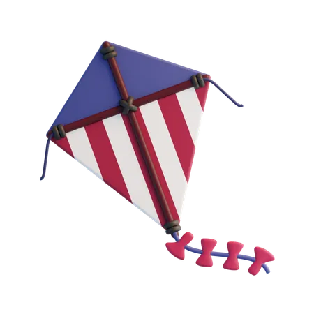 Kite  3D Icon