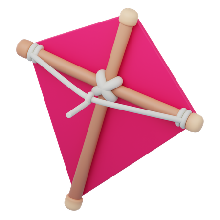 Kite  3D Icon