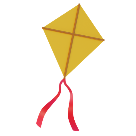 Kite  3D Icon