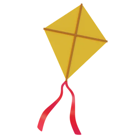 Kite  3D Icon