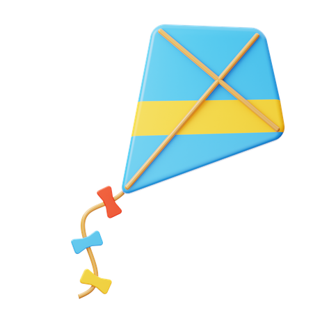 Kite  3D Icon