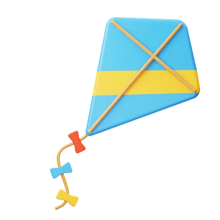 Kite  3D Icon