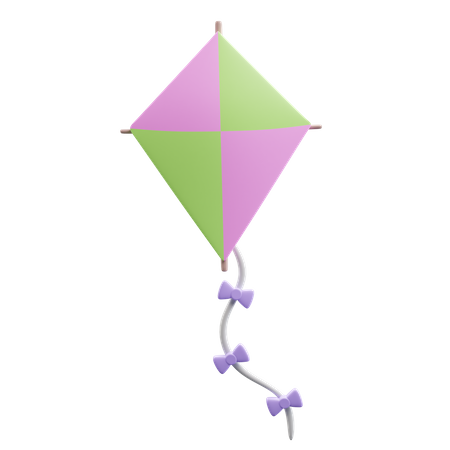 Kite  3D Icon