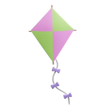 Kite  3D Icon