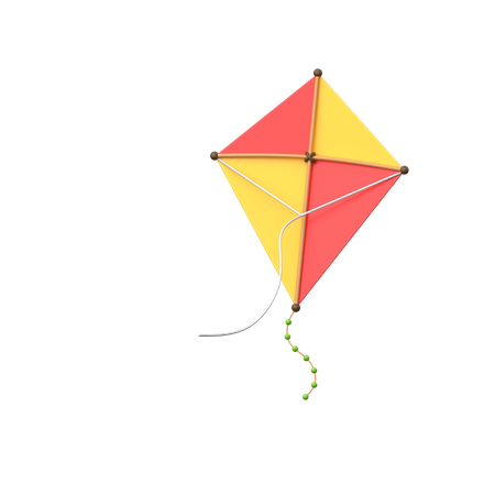 Kite  3D Icon