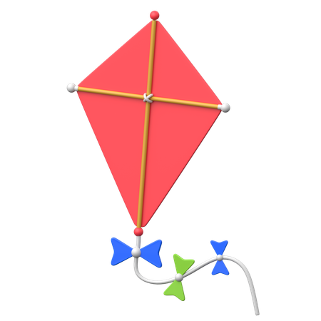 Kite  3D Icon
