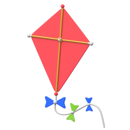 Kite  3D Icon
