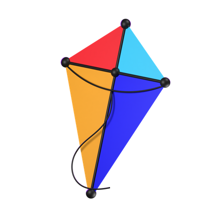 Kite  3D Icon