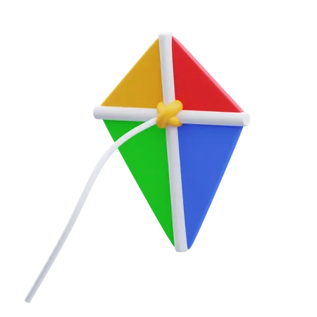 Kite  3D Icon