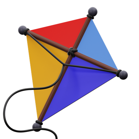 Kite  3D Icon