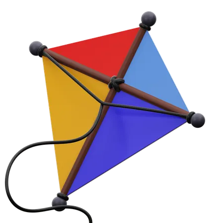 Kite  3D Icon