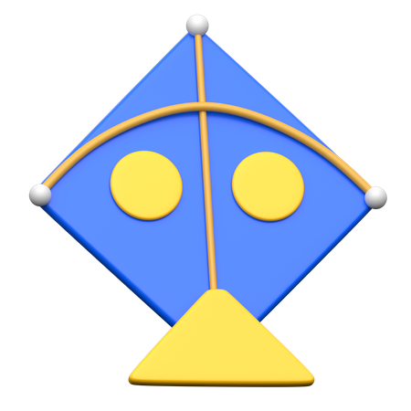 Kite  3D Icon