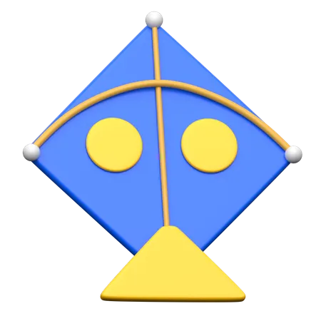 Kite  3D Icon