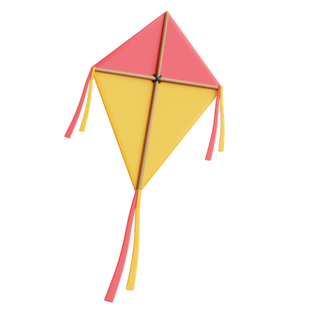 Kite  3D Icon