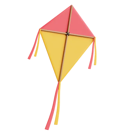 Kite  3D Icon