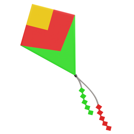 Kite  3D Icon