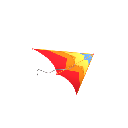 Kite  3D Icon