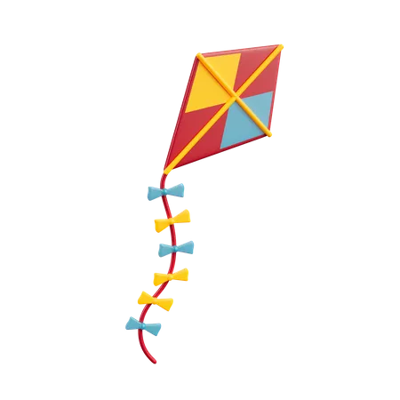 Kite  3D Icon