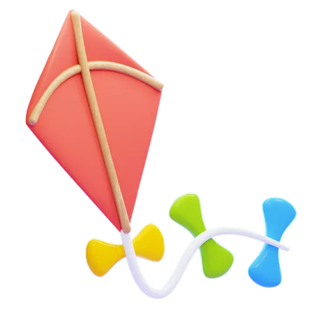 KITE  3D Icon