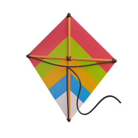 Kite  3D Icon