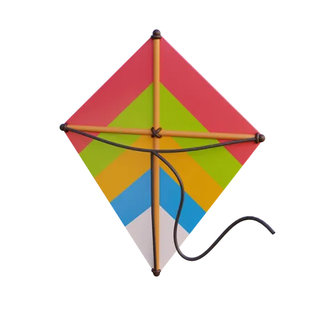 Kite  3D Icon