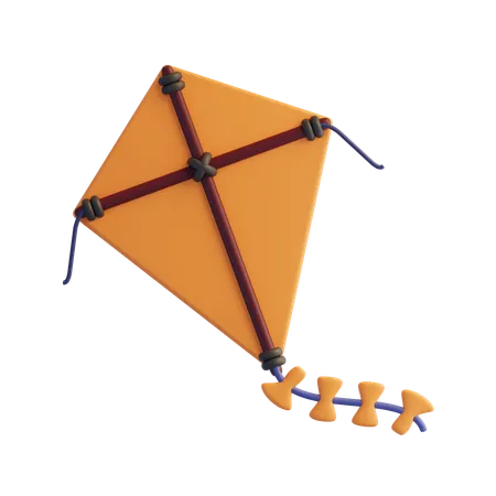 Kite  3D Icon