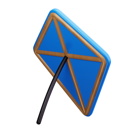 Kite  3D Icon