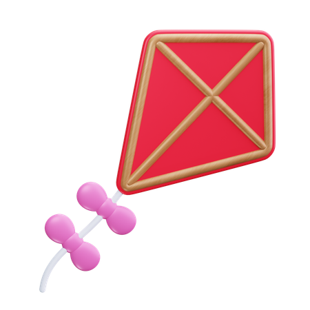 Kite  3D Icon