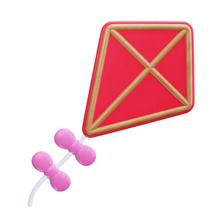 Kite  3D Icon