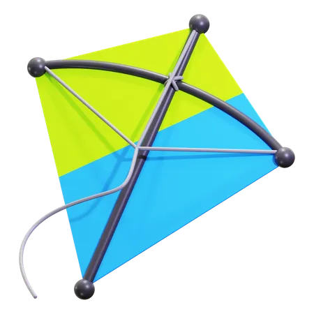 Kite  3D Icon