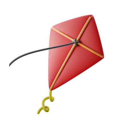 Kite  3D Icon