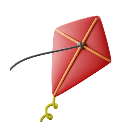 Kite  3D Icon