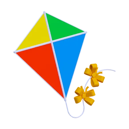 Kite  3D Icon