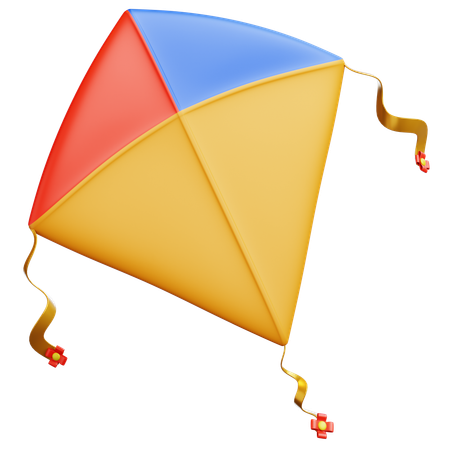 Kite  3D Icon