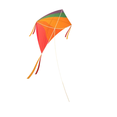 Kite  3D Illustration