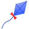 kites 3d illustration