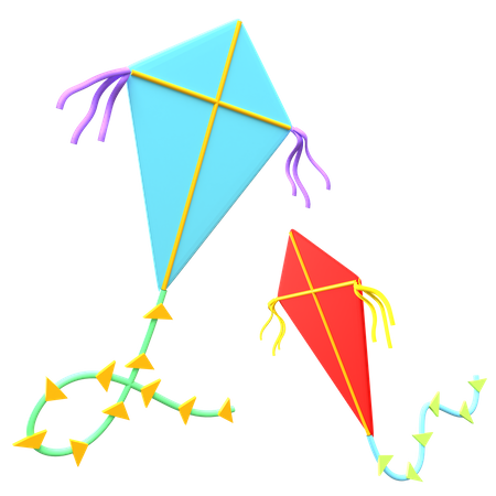 Kite  3D Illustration