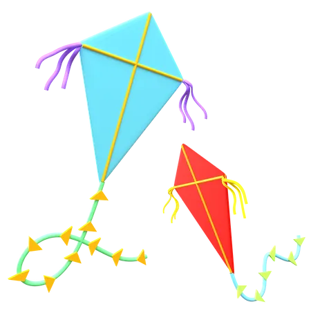 Kite  3D Illustration