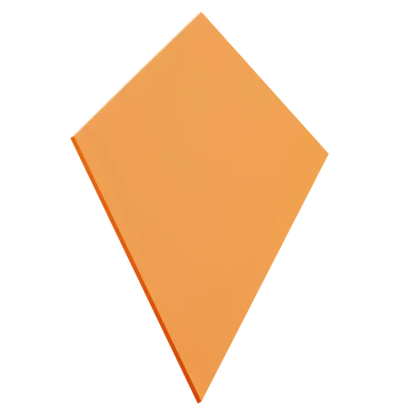 Kite Shape  3D Icon