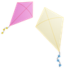 3d kites illustration