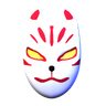 kitsune mask graphics