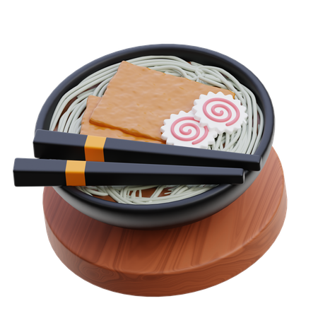 Kitsune Udon  3D Icon
