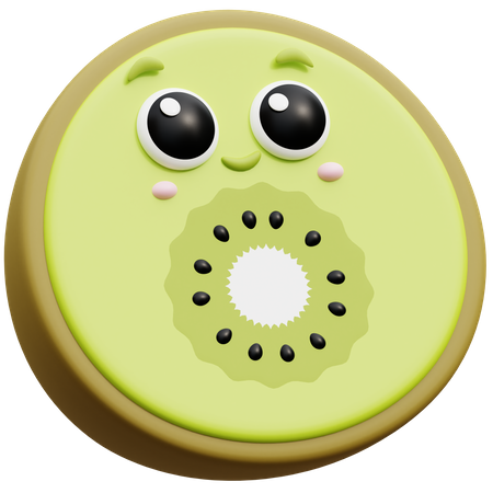 Kiwi  3D Icon