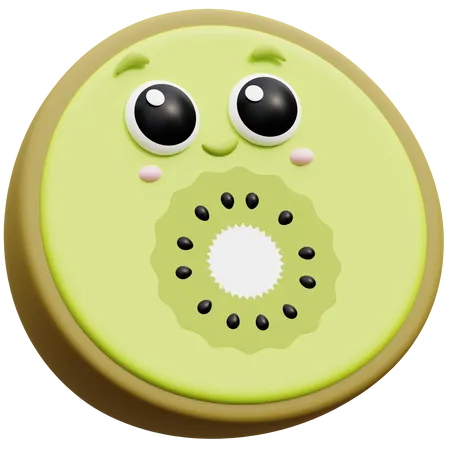 Kiwi  3D Icon