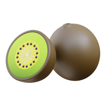 Kiwi  3D Icon