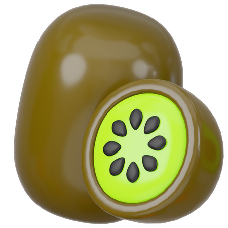 Kiwi  3D Icon