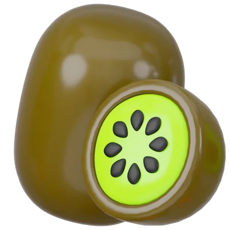 Kiwi  3D Icon